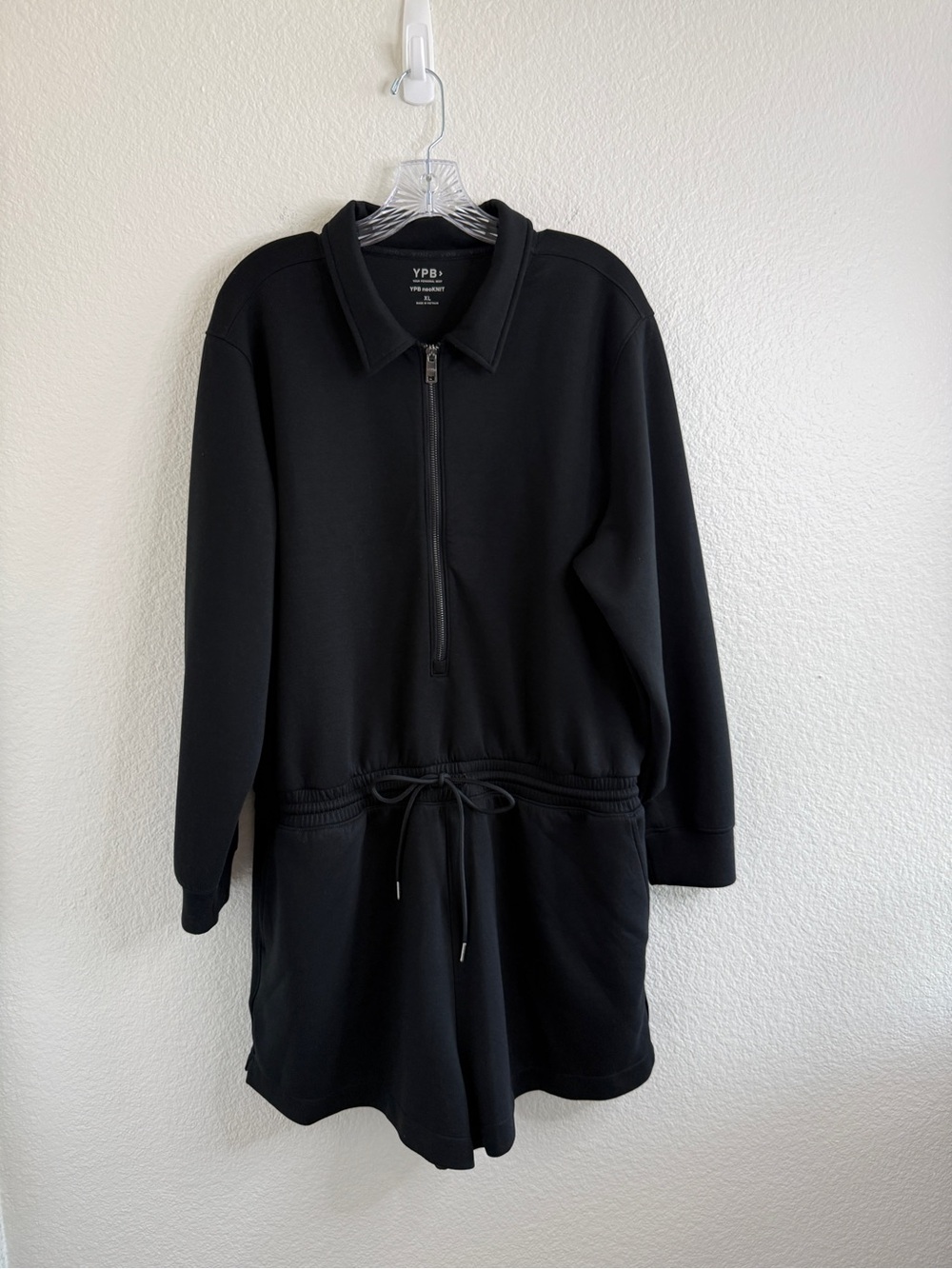 YPB‎ NeoKNIT Quarter Zip Romper by Abercrombie and Fitch